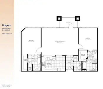 Floorplan of Longhorn Village, Assisted Living, Nursing Home, Independent Living, CCRC, Austin, TX 11