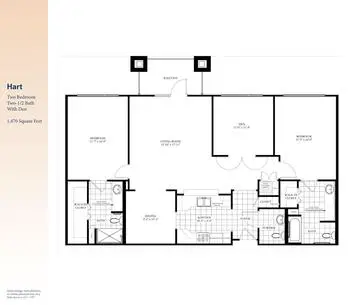 Floorplan of Longhorn Village, Assisted Living, Nursing Home, Independent Living, CCRC, Austin, TX 14