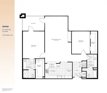 Floorplan of Longhorn Village, Assisted Living, Nursing Home, Independent Living, CCRC, Austin, TX 17