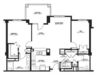 Floorplan of Covenant Woods, Assisted Living, Nursing Home, Independent Living, CCRC, Mechanicsville, VA 5
