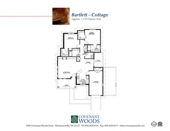 Floorplan of Covenant Woods, Assisted Living, Nursing Home, Independent Living, CCRC, Mechanicsville, VA 7