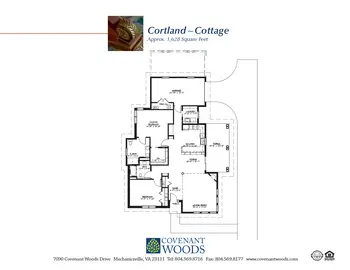 Floorplan of Covenant Woods, Assisted Living, Nursing Home, Independent Living, CCRC, Mechanicsville, VA 14