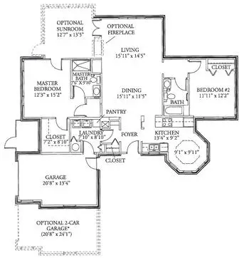 Floorplan of Lucy Corr, Assisted Living, Nursing Home, Independent Living, CCRC, Chesterfield, VA 10