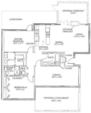 Floorplan of Lucy Corr, Assisted Living, Nursing Home, Independent Living, CCRC, Chesterfield, VA 11