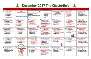Activity Calendar of Brandermill Woods, Assisted Living, Nursing Home, Independent Living, CCRC, Midlothian, VA 2