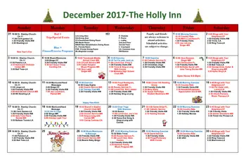 Activity Calendar of Brandermill Woods, Assisted Living, Nursing Home, Independent Living, CCRC, Midlothian, VA 5