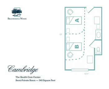 Floorplan of Brandermill Woods, Assisted Living, Nursing Home, Independent Living, CCRC, Midlothian, VA 3