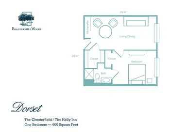 Floorplan of Brandermill Woods, Assisted Living, Nursing Home, Independent Living, CCRC, Midlothian, VA 9