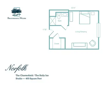 Floorplan of Brandermill Woods, Assisted Living, Nursing Home, Independent Living, CCRC, Midlothian, VA 19