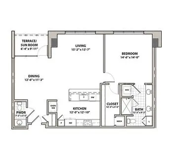 Floorplan of Harbors Edge, Assisted Living, Nursing Home, Independent Living, CCRC, Norfolk, VA 6