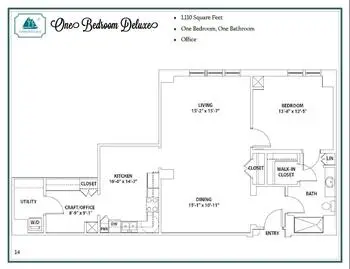 Floorplan of Harbors Edge, Assisted Living, Nursing Home, Independent Living, CCRC, Norfolk, VA 2