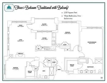 Floorplan of Harbors Edge, Assisted Living, Nursing Home, Independent Living, CCRC, Norfolk, VA 15