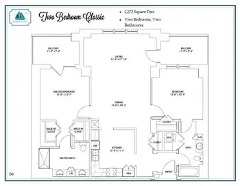 Floorplan of Harbors Edge, Assisted Living, Nursing Home, Independent Living, CCRC, Norfolk, VA 16