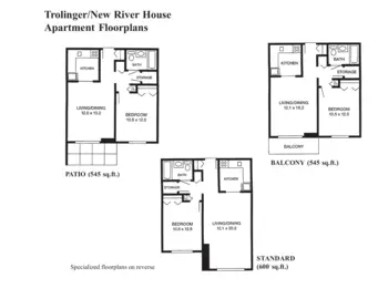 Floorplan of Warm Hearth Village, Assisted Living, Nursing Home, Independent Living, CCRC, Blacksburg, VA 1