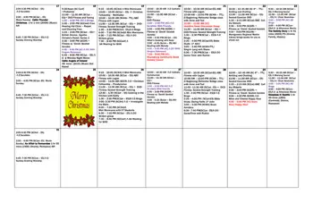 Activity Calendar of Warm Hearth Village, Assisted Living, Nursing Home, Independent Living, CCRC, Blacksburg, VA 8