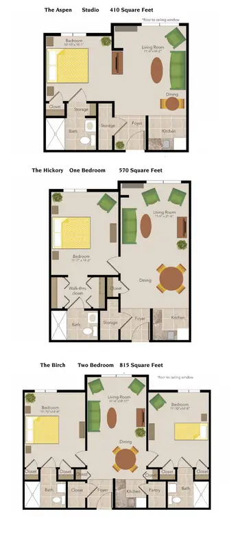 Floorplan of Warm Hearth Village, Assisted Living, Nursing Home, Independent Living, CCRC, Blacksburg, VA 9