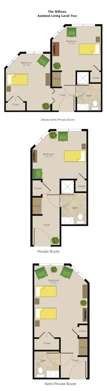 Floorplan of Warm Hearth Village, Assisted Living, Nursing Home, Independent Living, CCRC, Blacksburg, VA 11