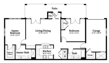 Floorplan of The Summit, Assisted Living, Nursing Home, Independent Living, CCRC, Lynchburg, VA 8