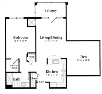 Floorplan of The Summit, Assisted Living, Nursing Home, Independent Living, CCRC, Lynchburg, VA 10