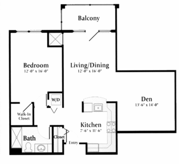 Floorplan of The Summit, Assisted Living, Nursing Home, Independent Living, CCRC, Lynchburg, VA 11