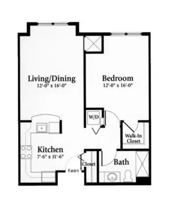 Floorplan of The Summit, Assisted Living, Nursing Home, Independent Living, CCRC, Lynchburg, VA 16