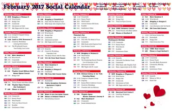 Activity Calendar of The Woodlands, Assisted Living, Nursing Home, Independent Living, CCRC, Fairfax, VA 1
