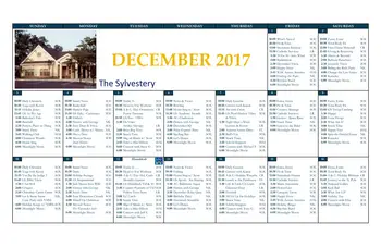 Activity Calendar of Vinson Hall Retirement Community, Assisted Living, Nursing Home, Independent Living, CCRC, Mclean, VA 14