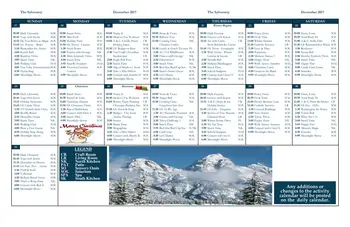 Activity Calendar of Vinson Hall Retirement Community, Assisted Living, Nursing Home, Independent Living, CCRC, Mclean, VA 15