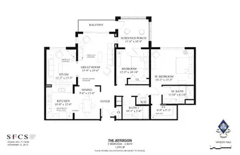 Floorplan of Vinson Hall Retirement Community, Assisted Living, Nursing Home, Independent Living, CCRC, Mclean, VA 17