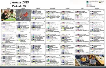 Activity Calendar of Beth Sholom, Assisted Living, Nursing Home, Independent Living, CCRC, Richmond, VA 6