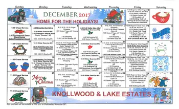 Activity Calendar of Richfield, Assisted Living, Nursing Home, Independent Living, CCRC, Salem, VA 10