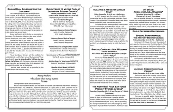 Activity Calendar of Rappahannock Westminster Canterbury, Assisted Living, Nursing Home, Independent Living, CCRC, Irvington, VA 11