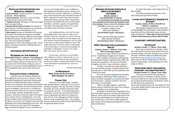 Activity Calendar of Rappahannock Westminster Canterbury, Assisted Living, Nursing Home, Independent Living, CCRC, Irvington, VA 16