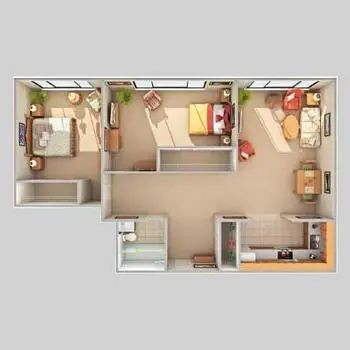 Floorplan of The Virginian, Assisted Living, Nursing Home, Independent Living, CCRC, Fairfax, VA 6