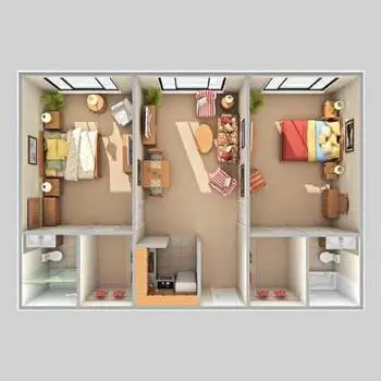 Floorplan of The Virginian, Assisted Living, Nursing Home, Independent Living, CCRC, Fairfax, VA 18