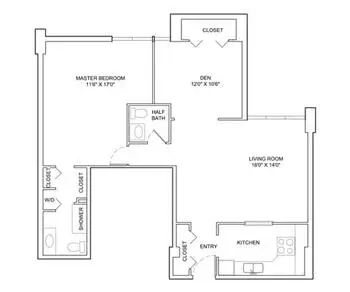 Floorplan of Westminster Canterbury, Assisted Living, Nursing Home, Independent Living, CCRC, Lynchburg, VA 3