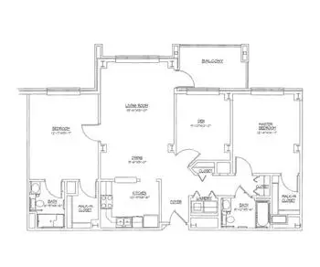 Floorplan of Westminster Canterbury, Assisted Living, Nursing Home, Independent Living, CCRC, Lynchburg, VA 10