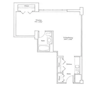 Floorplan of Westminster Canterbury, Assisted Living, Nursing Home, Independent Living, CCRC, Lynchburg, VA 14