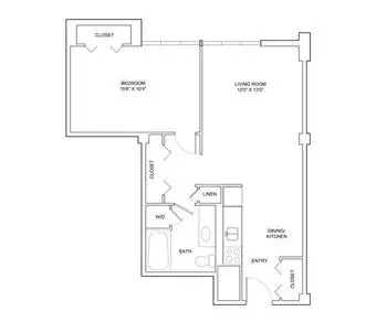 Floorplan of Westminster Canterbury, Assisted Living, Nursing Home, Independent Living, CCRC, Lynchburg, VA 1