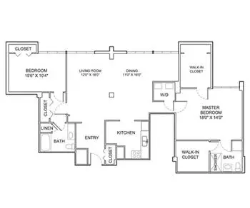Floorplan of Westminster Canterbury, Assisted Living, Nursing Home, Independent Living, CCRC, Lynchburg, VA 2