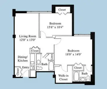 Floorplan of Westminster Canterbury, Assisted Living, Nursing Home, Independent Living, CCRC, Lynchburg, VA 13
