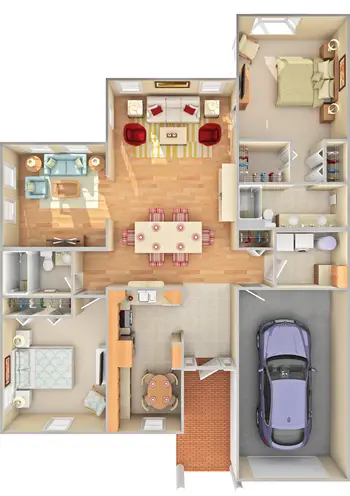 Floorplan of Falcons Landing, Assisted Living, Nursing Home, Independent Living, CCRC, Potomac Falls, VA 5