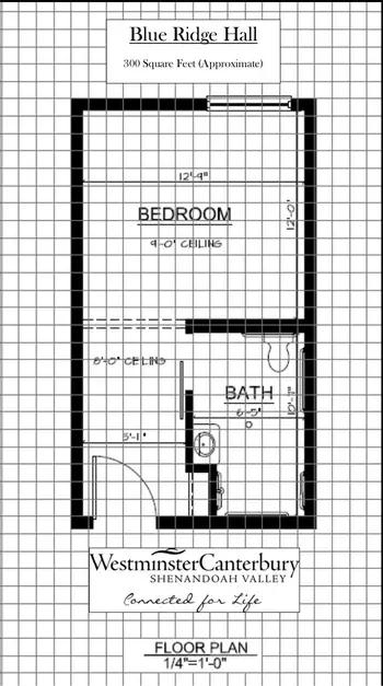 Floorplan of Shenandoah Valley Westminster Canterbury, Assisted Living, Nursing Home, Independent Living, CCRC, Winchester, VA 8