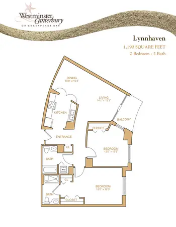 Floorplan of Westminster Canterbury on Chesapeake Bay, Assisted Living, Nursing Home, Independent Living, CCRC, Virginia Beach, VA 11
