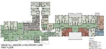 Campus Map of Cedar Hill, Assisted Living, Nursing Home, Independent Living, CCRC, Windsor, VT 2