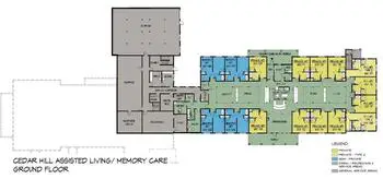 Campus Map of Cedar Hill, Assisted Living, Nursing Home, Independent Living, CCRC, Windsor, VT 3