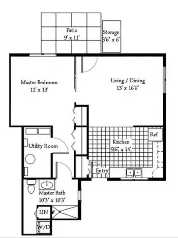Floorplan of Wake Robin, Assisted Living, Nursing Home, Independent Living, CCRC, Shelburne, VT 8
