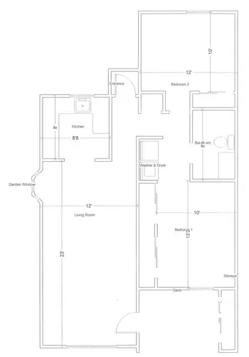 Floorplan of Warm Beach, Assisted Living, Nursing Home, Independent Living, CCRC, Stanwood, WA 1
