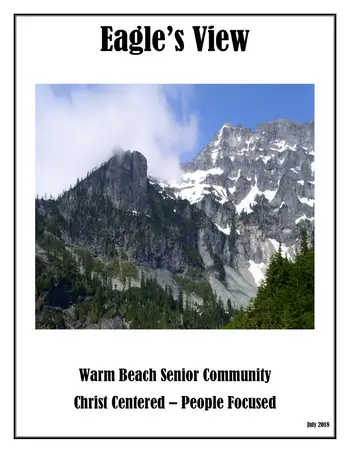 Dining menu of Warm Beach, Assisted Living, Nursing Home, Independent Living, CCRC, Stanwood, WA 1