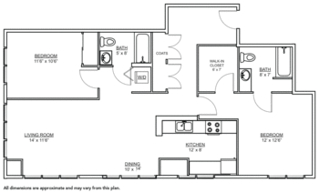 Floorplan of Horizon House, Assisted Living, Nursing Home, Independent Living, CCRC, Seattle, WA 2